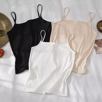 Женский жилет на бретельках с квадратным воротником без рукавов, дышащая быстросохнущая летняя майка с высокой эластичной подошвой, топы XL бежевый