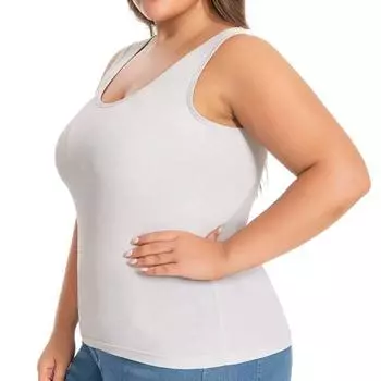 Женский жилет однотонный облегающий трикотажный повседневный жилет с подкладкой и круглым вырезом без рукавов для повседневной носки XL белый