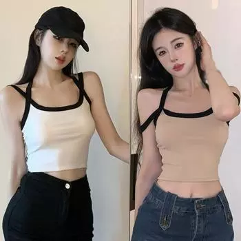 Женский жилет-слинг без рукавов с наружным плечевым ремнем One Size