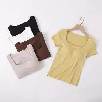 Женский жилет весна/лето 2023 года, цельный, с нагрудными вкладышами и короткими рукавами.