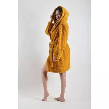 Женский зимний халат Welsoft с капюшоном и халатом