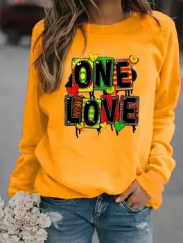 Женский зимний свитер с капюшоном и круглым вырезом с длинными рукавами, демонстрирующий множество модных узоров S