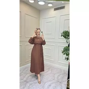 Женское эластичное платье с рукавами «летучая мышь» на талии