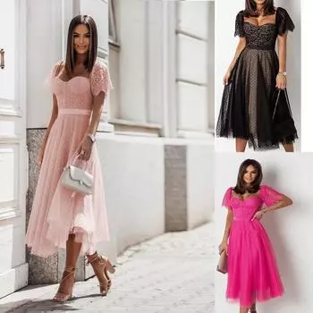 Женское элегантное кружевное платье с короткими рукавами, длинное платье миди для невесты, вечерние платья для невесты S розы красного