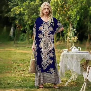 Женское элегантное платье-халат без рукавов с кружевным плиссированным узором в стиле пэчворк One Size