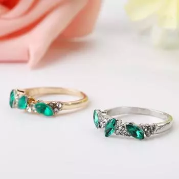 Женское элегантное винтажное кольцо со стразами на костяшки пальцев, подарочные украшения золотистый