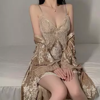 Женское эротическое нижнее белье комплекты сексуальные кружева бабочка декор спинки подтяжки нижнее белье порно одежда верхний халат сексуальные костюмы товары для взрослых one size