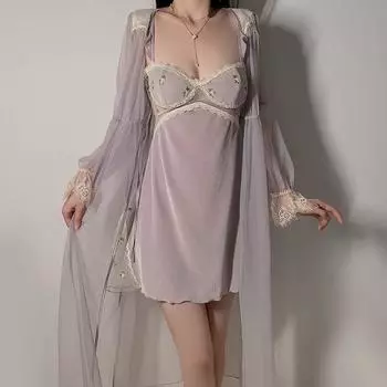 Женское эротическое нижнее белье, сексуальное кружевное нижнее белье с открытой спиной и подтяжками, порно одежда, сетчатый прозрачный халат, сексуальные костюмы, товары для взрослых one size