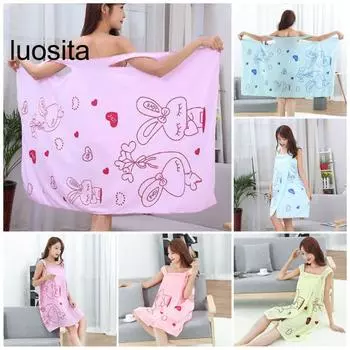 Женское банное полотенце, полотенце для душа, ультрамягкое, супервпитывающее, быстросохнущее, приятное для кожи, полотенце для душа светло-фиолетовый