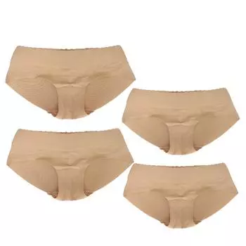Женское бесшовное утягивающее нижнее белье с подкладкой, корректирующее белье, дышащие трусики, корректирующее тело для женщин S