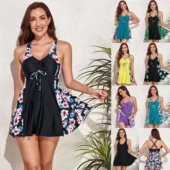 Женское бикини, сексуальный купальный костюм с высокой талией, пляжный купальник, женский летний купальник S жёлтый