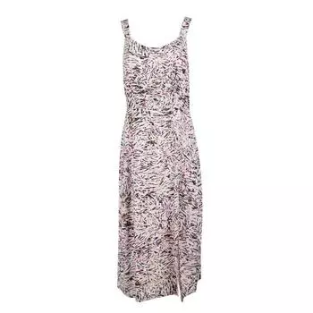 Женское длинное платье без рукавов с цветочным принтом VERO MODA