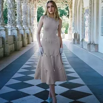 Женское длинное платье-камилья с квадратным вырезом, регулируемым бретельками-спагетти, однотонное платье для вечеринки, клуба, брачной ночи L серый