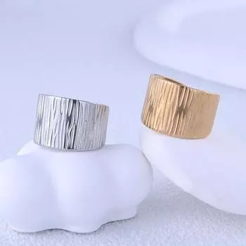 Женское французское винтажное открытое кольцо из титановой стали, не выцветающее, высококачественное кольцо из нержавеющей стали, креативный дизайн, открытые кольца 1