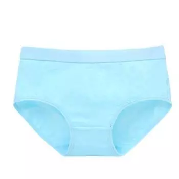 Женское хлопковое нижнее белье со средней посадкой, японское бесшовное дышащее нижнее белье, эластичное и сексуальное треугольное нижнее белье M оранжевый