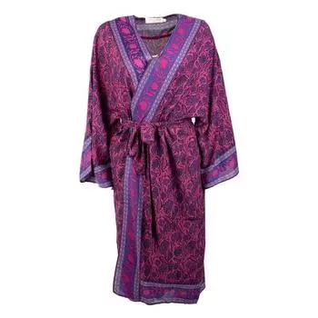 Женское кимоно cirilla с цветочным принтом LA PETITE ETOILE S фиолетовый