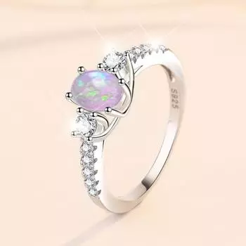 Женское кольцо из стерлингового серебра 925 пробы, кольцо с драгоценным камнем, серебряное ювелирное изделие, обручальное кольцо с бриллиантом, обручальное кольцо, подарок для подруги 9
