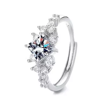 Женское кольцо с бриллиантом Fang Advanced Micro Mosaus, изысканные аксессуары для рук Symatic