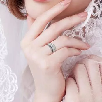 Женское кольцо с буквами одуванчика, винтажное гальванопокрытие, кольцо на палец, ювелирные изделия, подарки US 10 серебряный