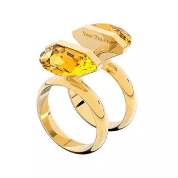 Женское кольцо с магнитной застежкой Lucent 50 жёлтый