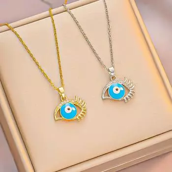Женское колье Devil Eye