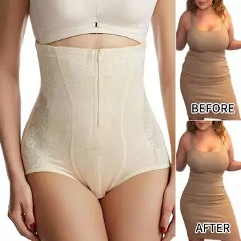 Женское корректирующее белье, трусики с контролем живота, с высокой талией, формирователь тела, трусики, тренажер для талии, нижнее белье для похудения, корректирующие трусы, подтягивающие ягодицы, корсет XXXL чёрный