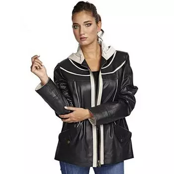 Женское кожаное пальто Oriana