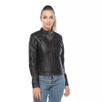 Женское кожаное пальто Rosa