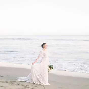 Женское кружевное платье для беременных с короткими рукавами и длинными рукавами Элегантное вечернее свадебное платье для фотосъемки S белый