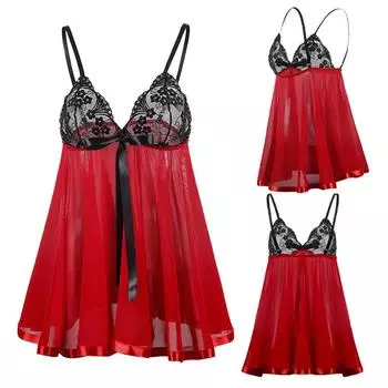 Женское кружевное сексуальное нижнее белье, трусы, ночная рубашка, юбка, пижамное нижнее белье, комплект XXXXXL