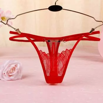 Женское кружевное сексуальное нижнее белье-стринги (Стиль 5043) One Size