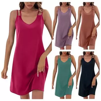 Женское летнее модное элегантное коктейльное платье без бретелек с v-образным вырезом, тонкое плиссированное вечернее платье без рукавов с запахом L чёрный