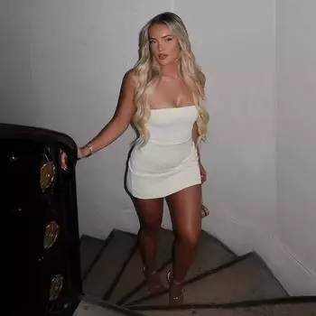 Женское летнее модное темпераментное сексуальное платье без бретелек, модное платье-халтер высокого класса S белый