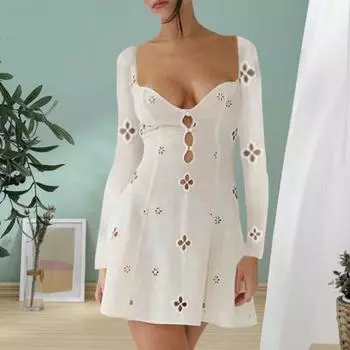 Женское летнее платье с глубоким вырезом и V-образным вырезом без рукавов, облегающее платье с цветочным принтом и вырезом до середины икры, сплошное цветное мягкое женское праздничное платье миди