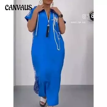 Женское летнее платье с V-образным вырезом на молнии и утягивающим поясом S жёлтый