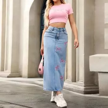 Женское летнее платье-солнце без рукавов с круглым вырезом, пляжное платье-майка L синий