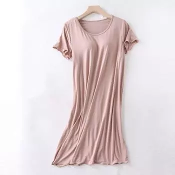 Женское летнее платье свободного покроя для пляжного отдыха, повседневное платье-жилет с глубоким V-образным вырезом, элегантное платье-рубашка L кофейный