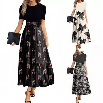 Женское летнее платье свободного покроя для пляжного отдыха, повседневное платье-жилет с глубоким V-образным вырезом, элегантное платье-рубашка L бежевый