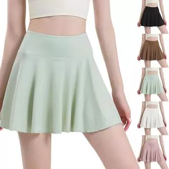 Женское летнее повседневное платье с квадратным вырезом и карманами, симпатичная безрукавка с высокой талией, юбка-жилет А-силуэта S чёрный