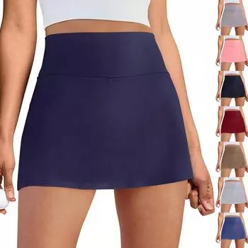 Женское летнее повседневное платье с квадратным вырезом и карманами, симпатичная безрукавка с высокой талией, юбка-жилет А-силуэта L чёрный