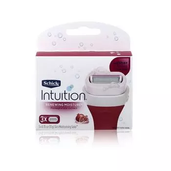 Женское лезвие для эпиляции Chic Intuition Pomegranate (3 упаковки)