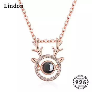 Женское медное ожерелье Lindon, простые модные украшения, подарок для свадебной вечеринки белый