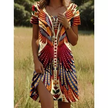 Женское мини-платье Повседневное платье Платье для миниатюрных Платье-футболка Футболка Платье Летнее платье Стильный повседневный S