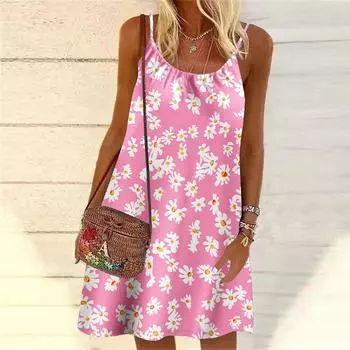 Женское мини-платье с принтом Flower Plumeria Rubra без рукавов, летнее пляжное платье, сарафан XS белый