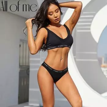 Женское модное бесшовное нижнее белье, сексуальный комплект с бюстгальтером и стрингами, однотонные дышащие трусики с низкой талией, комплект нижнего белья, комплект женского нижнего белья, спортивная одежда XL серый