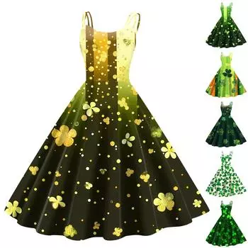 Женское модное коктейльное платье без бретелек с принтом в готическом стиле, панк, винтажное платье. M