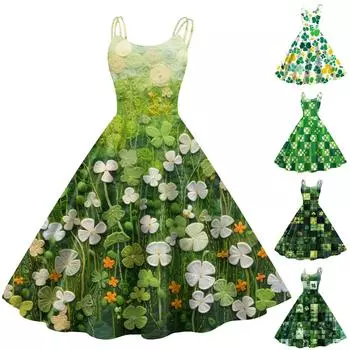 Женское модное коктейльное платье без бретелек с принтом в готическом стиле, панк, винтажное платье. S