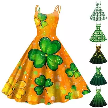 Женское модное коктейльное платье без бретелек с принтом в готическом стиле, панк, винтажное платье. S