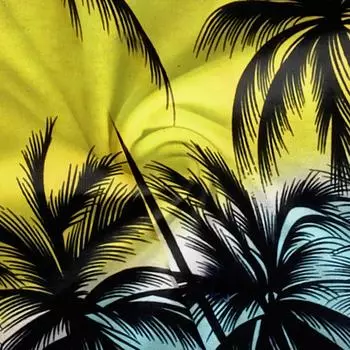 Женское модное летнее пляжное повседневное милое платье на бретельках без рукавов с принтом S зелёный