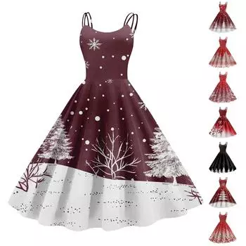 Женское модное печатное сексуальное коктейльное платье без бретелек в готическом стиле в стиле панк-винтаж L чёрный